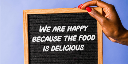 CF Bubble Pops Font Poster 8