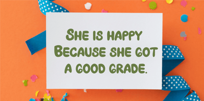 CF Bubble Pops Font Poster 10