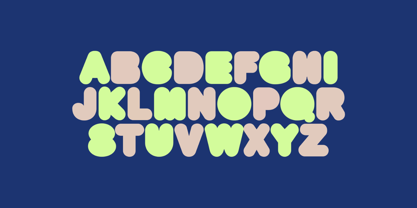 BAQ Rounded Font Poster 4