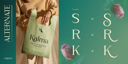 Falsome Font Poster 8