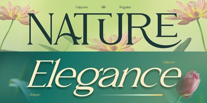 Falsome Font Poster 5