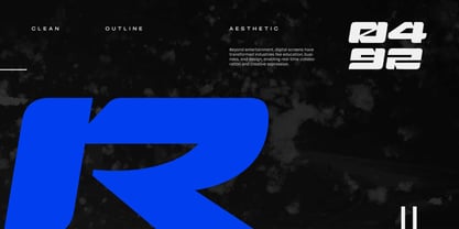 Avianz Font Poster 3