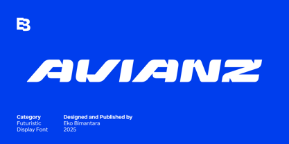 Avianz Font Poster 1