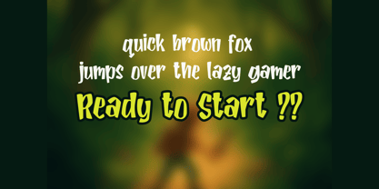 Game Trust Font Poster 4