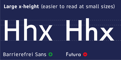 Barrierefrei Sans Variable Font Poster 3