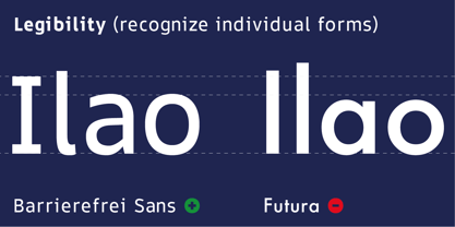 Barrierefrei Sans Variable Font Poster 1