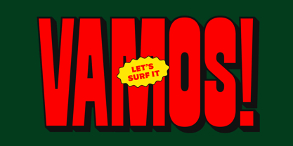 FBS Mecho Font Poster 2