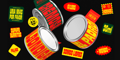 FBS Mecho Font Poster 14