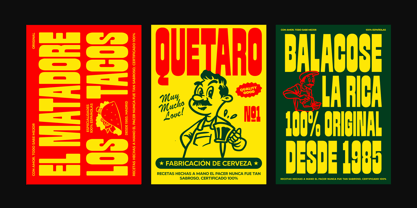 FBS Mecho Font Poster 10