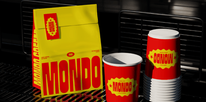 FBS Mecho Font Poster 13