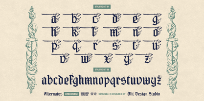 Soul Clock Font Poster 12