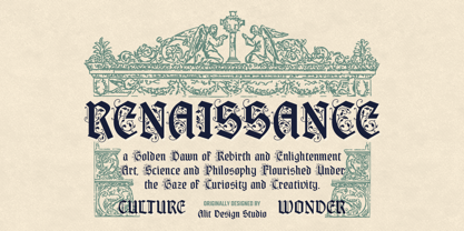 Soul Clock Font Poster 2