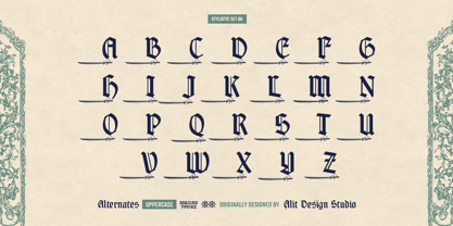 Soul Clock Font Poster 11