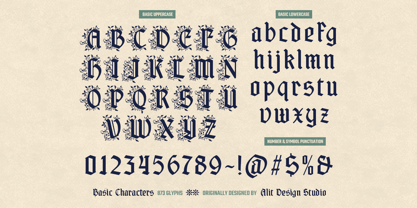 Soul Clock Font Poster 5