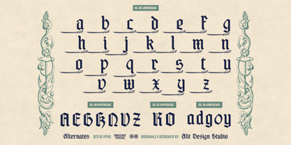 Soul Clock Font Poster 13