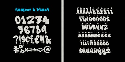 MC Ruizoo Gun Font Poster 6