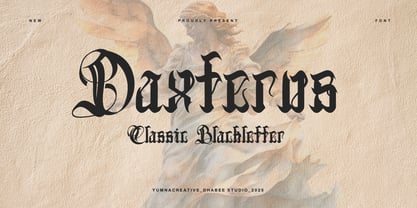 Daxterus Font Poster 1