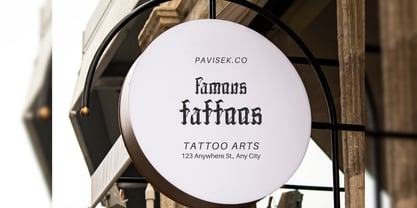 Daxterus Font Poster 8