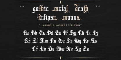 Daxterus Font Poster 2