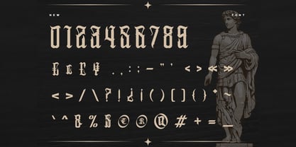 Daxterus Font Poster 3