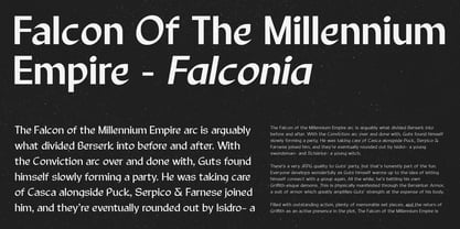 JHC Cordelius Font Poster 3