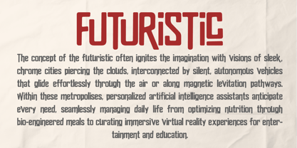 CF Bitronik Font Poster 2