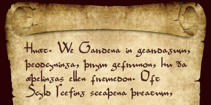 Apostil Script Font Poster 2