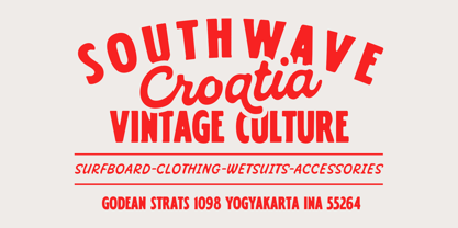 Folkies Vantage Font Poster 2