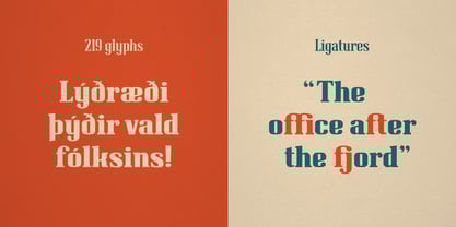 Pigneto Font Poster 8