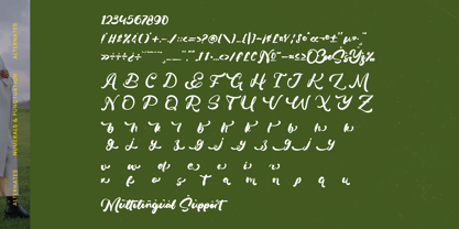 Bumble Ritual Font Poster 15