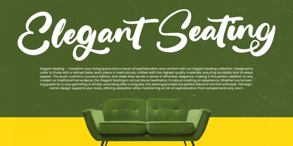 Bumble Ritual Font Poster 8