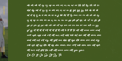 Bumble Ritual Font Poster 14