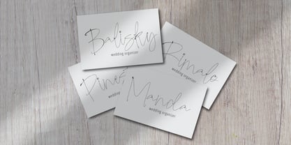 Gasiky Signature Font Poster 3
