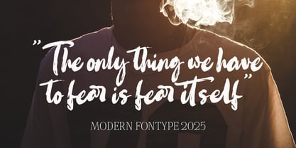 Bariton Font Poster 5