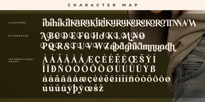 Qeldorat Font Poster 8