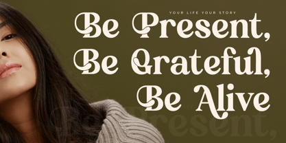 Qeldorat Font Poster 5