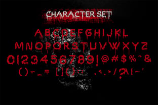 Crimsoncry Font Poster 8
