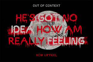 Crimsoncry Font Poster 6