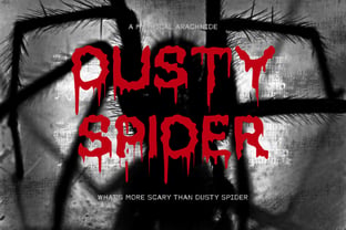 Crimsoncry Font Poster 7