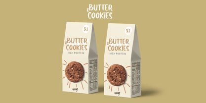 Claudey Font Poster 2