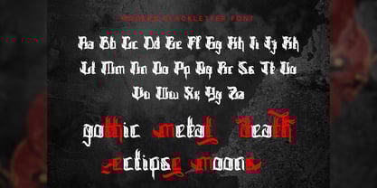 Backeys Font Poster 2