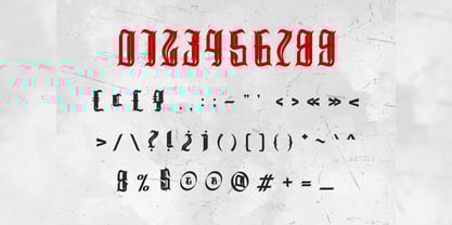 Backeys Font Poster 3