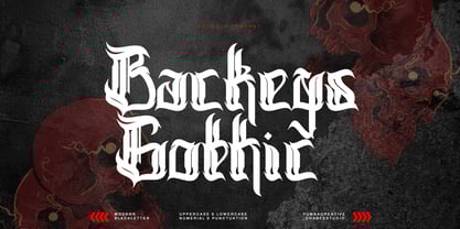 Backeys Font Poster 1