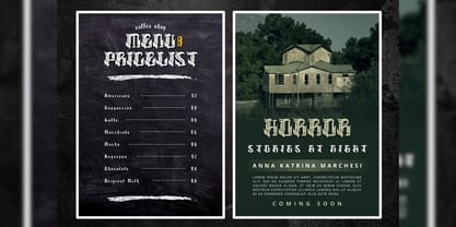 Backeys Font Poster 13