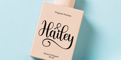 Bitney Script Font Poster 4