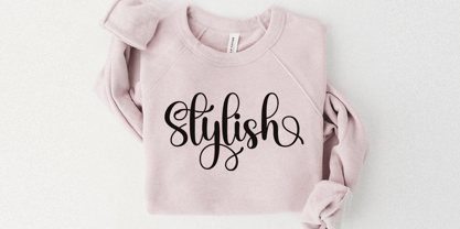 Bitney Script Font Poster 3