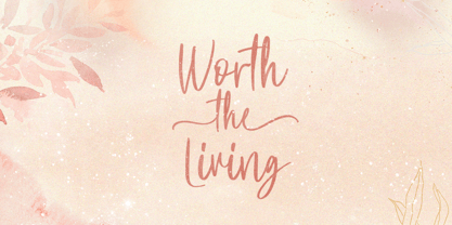 Bellestone Font Poster 5