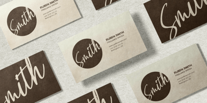 Bellestone Font Poster 4