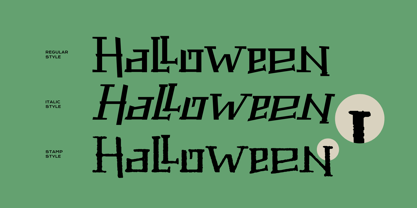 The Power Of Fear Font Poster 4