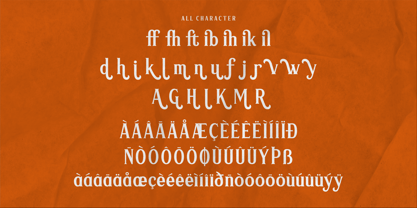 Rabilone Font Poster 8